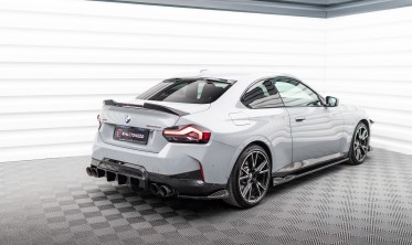 Тюнинг диффузор на задний бампер BMW 2 Coupe G42 M-Pack, M240i Maxton-design фото