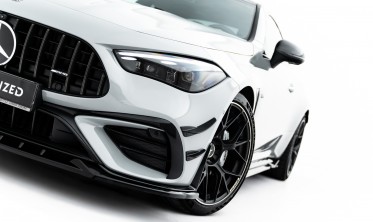 Тюнінг спліттер на передній бампер Mercedes AMG CLE 53 Aero C236 фото