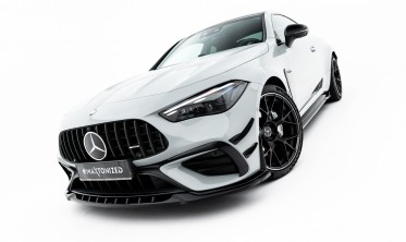 Тюнінг спліттер на передній бампер Mercedes AMG CLE 53 Aero C236 фото