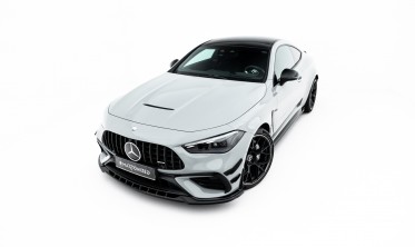 Тюнінг спліттер на передній бампер Mercedes AMG CLE 53 Aero C236 фото