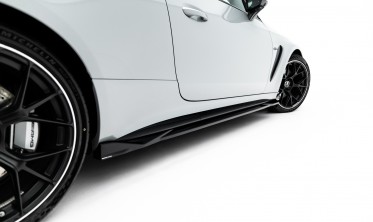 Накладки под боковые пороги Mercedes AMG CLE 53 Aero C236 Maxton-design тюнинг листвы фото