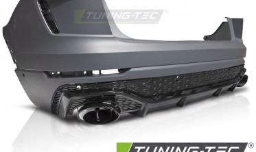 Задний тюнинг бампер Audi Q8 в стиле RS фото