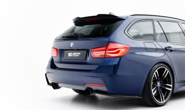 Бічні дифузори заднього бампера BMW 3 F30 / F31 M-pack фото