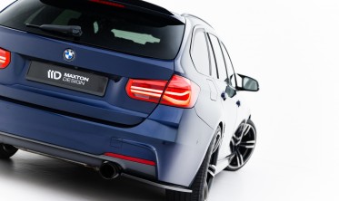 Бічні дифузори заднього бампера BMW 3 F30 / F31 M-pack фото