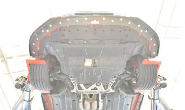 Карбоновая накладка на передний бампер Audi RS3 8Y рестайл Sedan фото