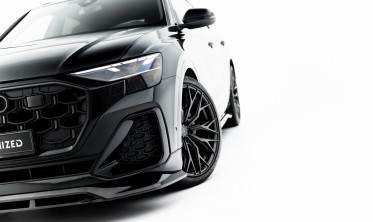 Карбонова накладка на передній бампер Audi SQ8 / Q8 S-Line Mk1 2023- фото