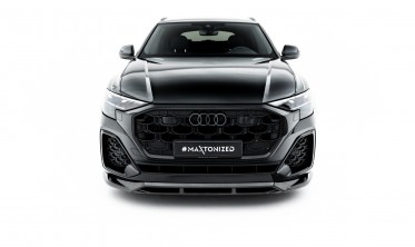Карбонова накладка на передній бампер Audi SQ8 / Q8 S-Line Mk1 2023- фото