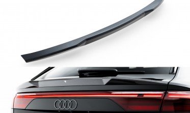 Карбоновый спойлер на крышку багажника Audi RSQ8 / SQ8 / Q8 S-Line Mk1, нижний фото
