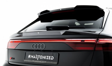 Карбоновый спойлер на крышку багажника Audi RSQ8 / SQ8 / Q8 S-Line Mk1, нижний фото