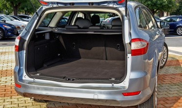 шторка-полиця багажника для Ford Mondeo mk4 2007-2010 чорна фото