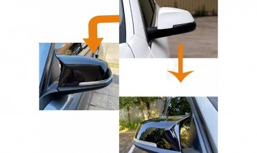 Накладки на зеркала M-Look на BMW F07GT / F10 / F11 / F06 / F12 / F13 / F01 / F02 LCI фото