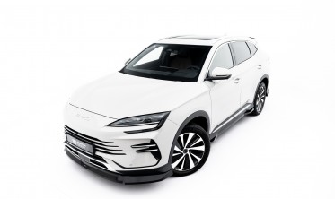 Нижній дифузор на передній бампер BYD Seal U Mk1 вар. 2 Maxton-design фото