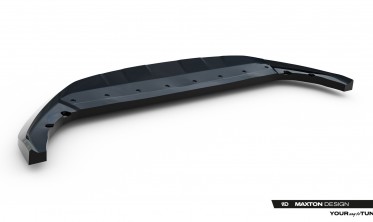 Нижній дифузор на передній бампер BYD Seal U Mk1 вар. 2 Maxton-design фото