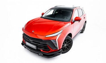 Тюнінг спліттер (накладка) на передній бампер Forthing T-Five Mk1 фото