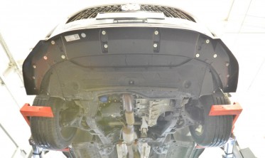 Тюнинг накладка (сплиттер) на передний бампер MG HS Mk1 фото