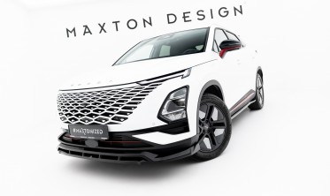 Тюнінг спліттер (накладка) на передній бампер Omoda 5 Mk1 Maxton-design фото