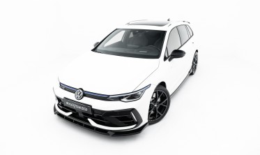Тюнинг накладка (диффузор) на передний бампер VW Golf MK8 2024- R версия вар. 3 фото