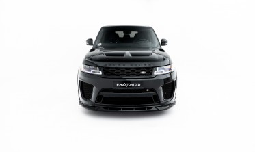 Тюнинг накладка (сплиттер) на передний бампер Land Rover Range Rover Sport SVR Mk2 2018-2022 фото