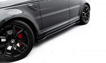 Бокові накладки на пороги Land Rover Range Rover Sport SVR Mk2 2018-2022 тюнінг Макстон дизайн фото