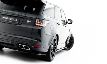 Боковые элероны на задний бампер Land Rover Range Rover Sport SVR Mk2 2018-2022 фото