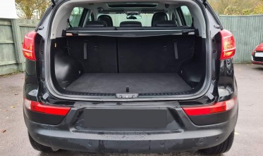 шторка-полка багажника для Kia Sportage 2010-2015 черная фото