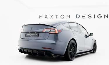 Накладка (спойлер) крышки багажника Tesla Model 3 фото