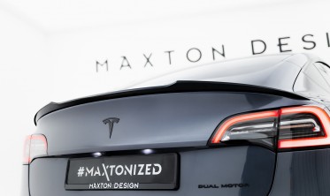 Накладка (спойлер) крышки багажника Tesla Model 3 фото