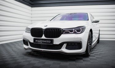 Дифузор переднього бампера BMW 7 M-pack G11 вер. 1 фото