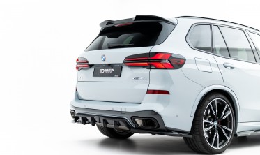 Тюнінговий дифузор на задній бампер BMW X5 G05 післярестайл M-Pack вар. 1 фото