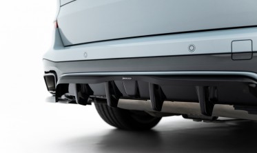 Тюнінговий дифузор на задній бампер BMW X5 G05 післярестайл M-Pack вар. 1 фото