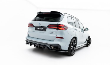 Тюнінговий дифузор на задній бампер BMW X5 G05 післярестайл M-Pack вар. 1 фото