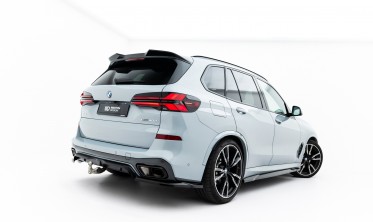 Тюнінговий дифузор на задній бампер BMW X5 G05 післярестайл M-Pack вар. 1 фото
