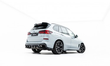 Тюнінговий дифузор на задній бампер BMW X5 G05 післярестайл M-Pack вар. 1 фото