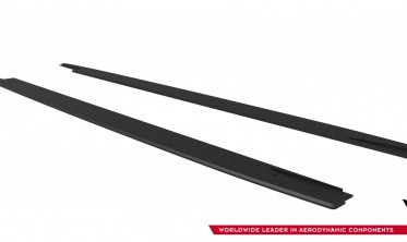 Накладки (тюнінг леза) під пороги Mercedes-AMG CLE 53 Aero C236 Street Pro фото