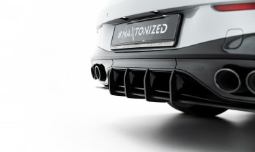 Диффузор + боковые накладки на задний бампер Mercedes-AMG CLE 53 Aero C236 Street Pro фото