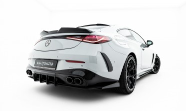 Диффузор + боковые накладки на задний бампер Mercedes-AMG CLE 53 Aero C236 Street Pro фото