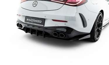 Диффузор + боковые накладки на задний бампер Mercedes-AMG CLE 53 Aero C236 Street Pro фото