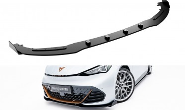 Тюнинг сплиттер с накладками на передний бампер Cupra Born Mk1 Street Pro фото