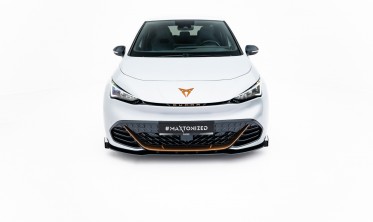 Тюнинг сплиттер с накладками на передний бампер Cupra Born Mk1 Street Pro фото