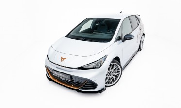 Тюнинг сплиттер с накладками на передний бампер Cupra Born Mk1 Street Pro фото