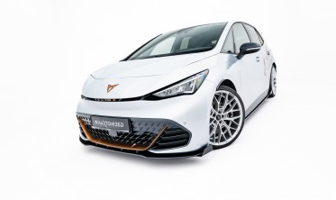 Тюнинг сплиттер с накладками на передний бампер Cupra Born Mk1 Street Pro фото