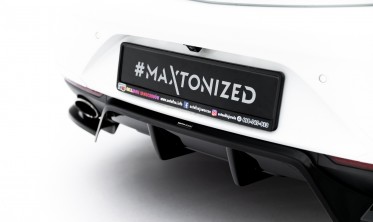 Тюнинг диффузор на задний бампер Opel Insignia Mk2 OPC-Line накладка Maxton design фото