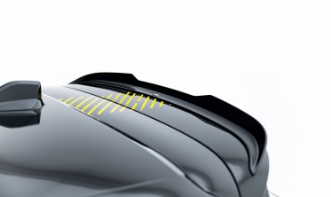 Тюнинг спойлер на крышку багажника Opel Corsa F Mk6 2023- Maxton-design фото
