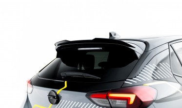 Тюнинг спойлер на крышку багажника Opel Corsa F Mk6 2023- Maxton-design фото