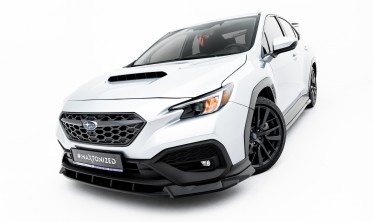 Тюнінг спліттер (накладка) на передній бампер Subaru WRX STI Mk2 вар. 1 фото