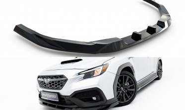 Тюнинг накладка (юбка) на передний бампер Subaru WRX STI Mk2 вар. 2 фото