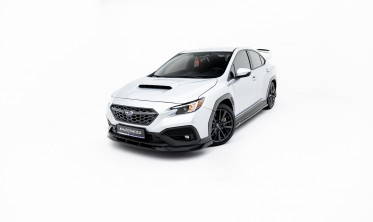 Тюнинг накладка (юбка) на передний бампер Subaru WRX STI Mk2 вар. 2 фото