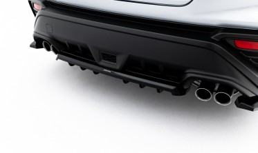 Центральний дифузор на задній бампер Subaru WRX STI Mk2 фото