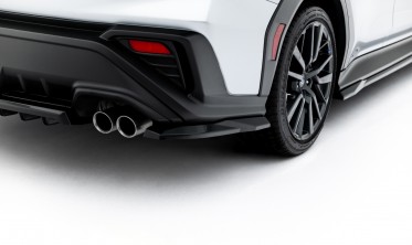 Бокові елерони на задній бампер Subaru WRX STI Mk2 фото