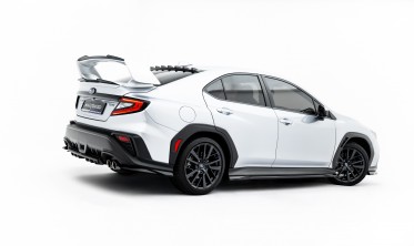 Тюнінг накладки (леза) під пороги Subaru WRX STI Mk2 Maxton design фото